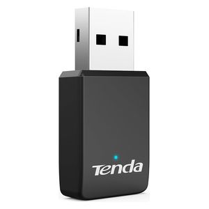  Tenda U9 - AC650 Dual Band Wireless USB Adapter - Black 