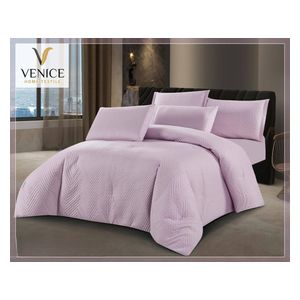 فينيس طقم لحاف صيفي مزدوج 240 × 260 سم - 6 قطع - لافندر 