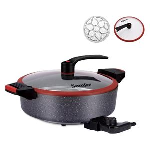  Sonifer SF-1507 - Electric Pressure Cooking Pot - 6.5L - Grey 