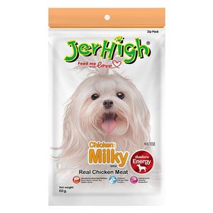  Jerhigh Chicken with Milky Stick Dog Snack - 60g 