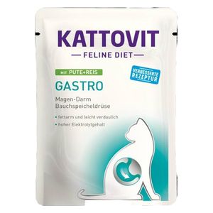 Kattovit Gastro with Turkey & Rice Cat Food - 85g
