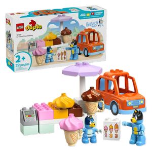  Lego Duplo Ice Cream Trip with Bluey - 22 Pieces 