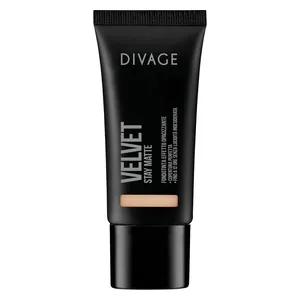  Divage Velvet Mat Effect Foundation, For All Skin Types - 02 Matt Porcelain 