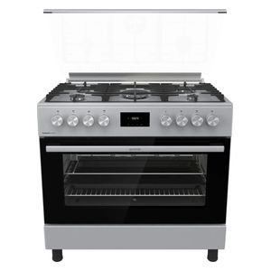  Gorenje Freestanding Gas Cooker - 90 cm - 137 L - GGI9C21X - Steel 