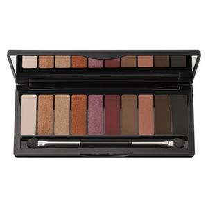  Divage Eye Palette, 10 Colors - 02 Warm Brown 