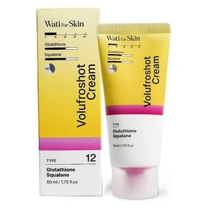  Wati For Skin Glutathione Squalane Volufroshot Face Cream - All Skin Types, 50ml 