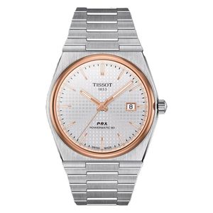 ساعة تيسوت للرجال T1374072103100 - عرض بعقارب, سوار من الستانلس ستيل - رمادي