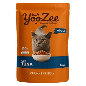 YooZee With Tuna Chunks in Jelly Adult Cat Food - 85g