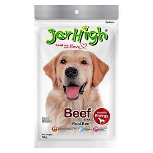 Jerhigh Beef Stick Dog Snack - 60g