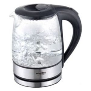  Moonlife MF210 - Glass Kettle - 1.2L - Black 