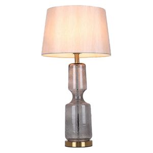  صدف مصباح طاولة - S123 - رمادي 