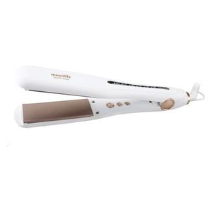  Moonlife MF816 - Pearllife Professional Hair Straightener - White 
