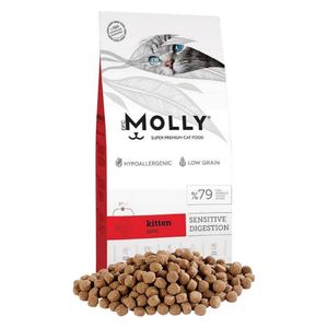  مولي طعام للقطط الصغيرة ذات الجهاز الهضمي الحساس بنكهة لحم الضأن - 5 كغم 