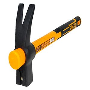  Ingco HCHIT01500 - Claw Hammer Fiberglass Handle - 500g  - Light Orange 
