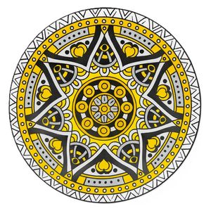 Almanar Serving Bowl - 27 cm - Yellow