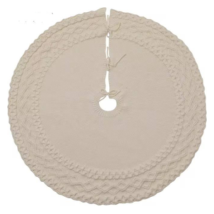  Christmas Tree Base Cover - White 