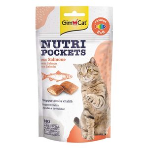 Gimcat Nutri Salmon and Omega 3 Cat snack - 60g