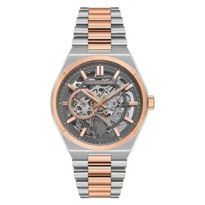 ساعة .يو.اس. بولو اسن للرجال USPA1115-02 - عرض بعقارب, سوار من الستانلس ستيل - روز