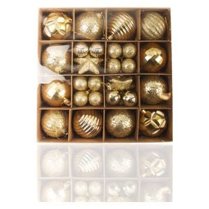  كرات زينة شجرة الكريسماس - 42 قطعة 