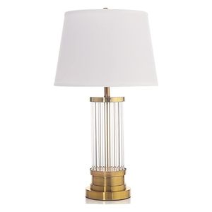  صدف مصباح طاولة - S480 - ابيض 