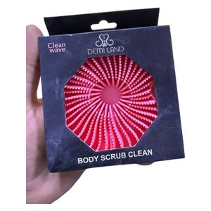 ديمي لاند فرشاة تنظيف الجسم - وردي