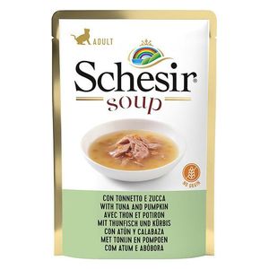 Schesir Tuna With Pumpkin in Soup Cat Food - 85g