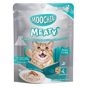 MOOCHIE Tuna & Green Lipped Mussel Cat Food - 70g
