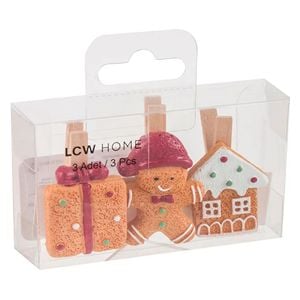  مجموعة تعليقة جنجر مع مكبس من إل سي وايكيكي - 3 قطع 