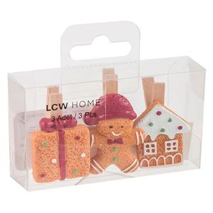  مجموعة تعليقة جنجر مع مكبس من إل سي وايكيكي - 3 قطع 