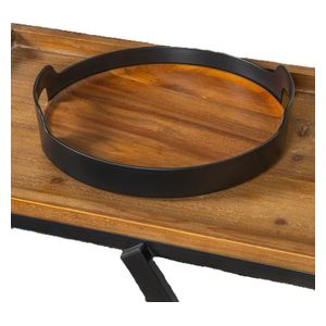  Wooden Serving Tray - Black 