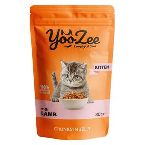 YooZee With Lamb Chunks in Jelly Kitten Food - 85g