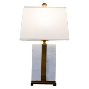 صدف مصباح طاولة - S403 - ابيض