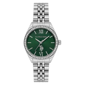  U.S. POLO ASSN. Watch USPA2085-04 For Women - Analog Display, Stainless Steel Band - Silver 