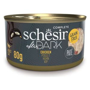 Schesir Dark Chicken in Pate Cat Food - 80g