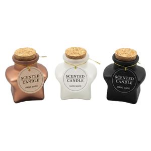  كاندل مجموعة شموع معطرة يدوية بتصميم النجمة الأنيق - 3 قطع - 31lep - متعدد الألوان 