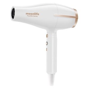  Moonlife MF812 - Pearllife AC Hair Dryer - White 