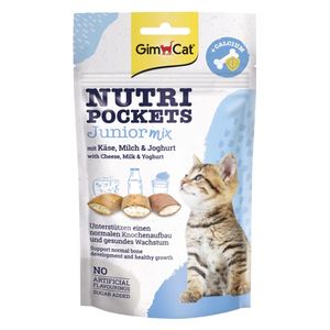 Gimcat Nutri pockets Junior mix Cat snack - 60g