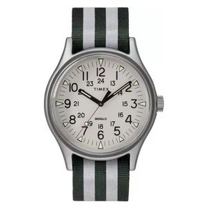  Timex Watch TW2R80900 For Men - Analog Display, Fabric Band - Multi Color 