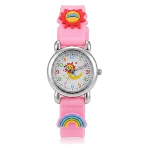  Baagl Watch SOCCER78754 For Kids - Analog Display, Silicone Band - Multi color 
