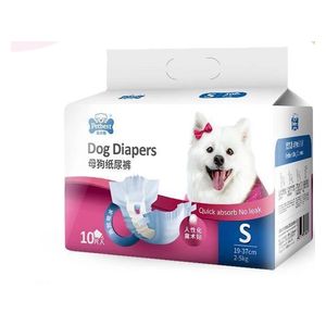 Female Dog Diapers - 10 Pieces