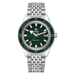 ساعة رادو للرجال R32505318 - عرض بعقارب, سوار من الستانلس ستيل - سلفر