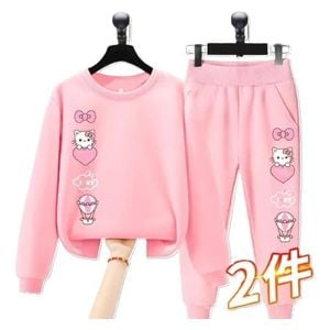 هيلو كيتي طقم رياضي للبنات - 3-4 سنوات