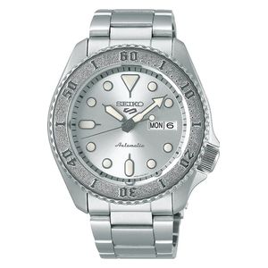  ساعة سيكو للرجال SRPE71K1 - عرض بعقارب, سوار من الستانلس ستيل - سلفر 