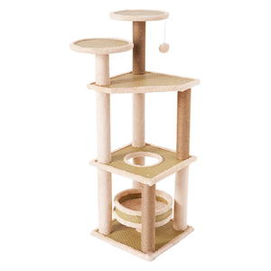  Multilayer Cat Tower - Beige 