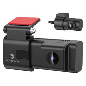  Phone Planet PP-DC02 - Dual Dash Cam - 4K Front + 1080P Rear - Black 