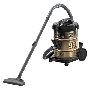  هيتاشي مكنسة كهربائية اسطوانية - 2100 واط - 18 لتر - CV-950F - أسود 