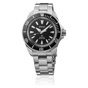  ساعة سيكو للرجال SRPL13K1 - عرض بعقارب, سوار من الستانلس ستيل - سلفر 