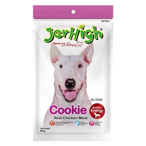  Jerhigh Chicken Cookie Dog Snack - 60g 