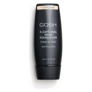  Gosh X-Ceptional Wear Foundation - Medium Coverage, Long-Lasting, 35ml, 11 Porcelain 