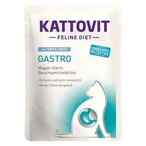 Kattovit Gastro with Duck & Rice Cat Food - 85g